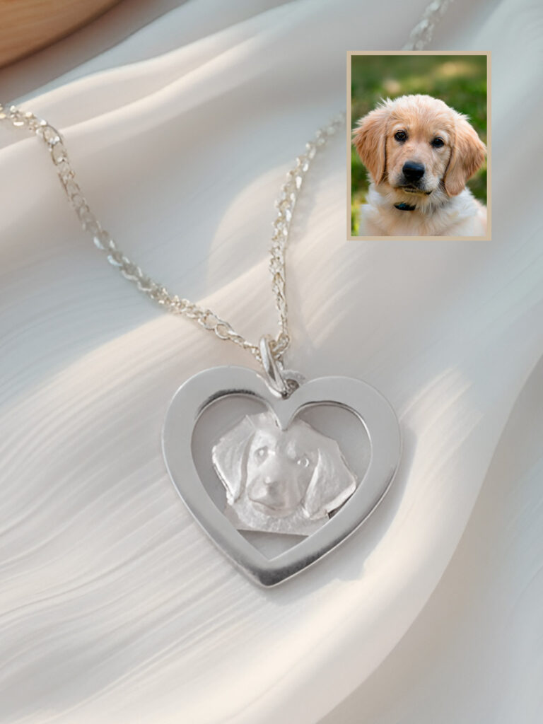 Colgante Corazón Calado