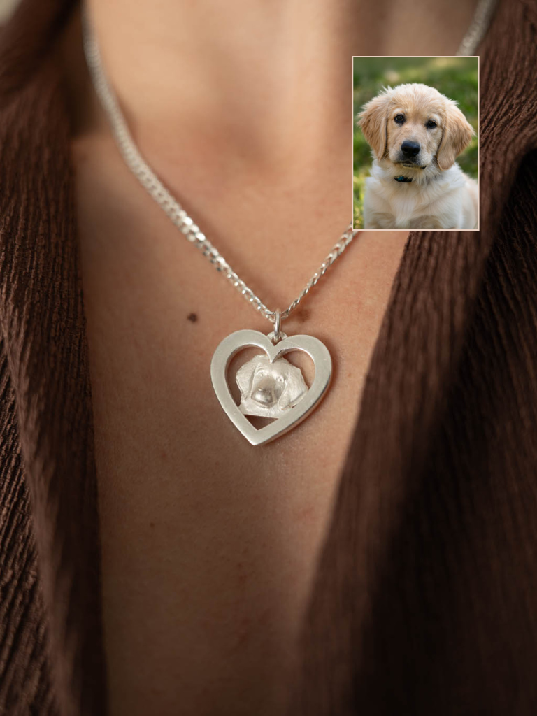 Colgante Corazón Calado