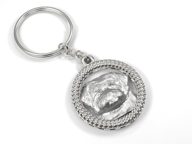 Llavero Personalizado Plata 925